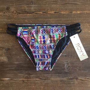 Roxy colorful bikini bottoms